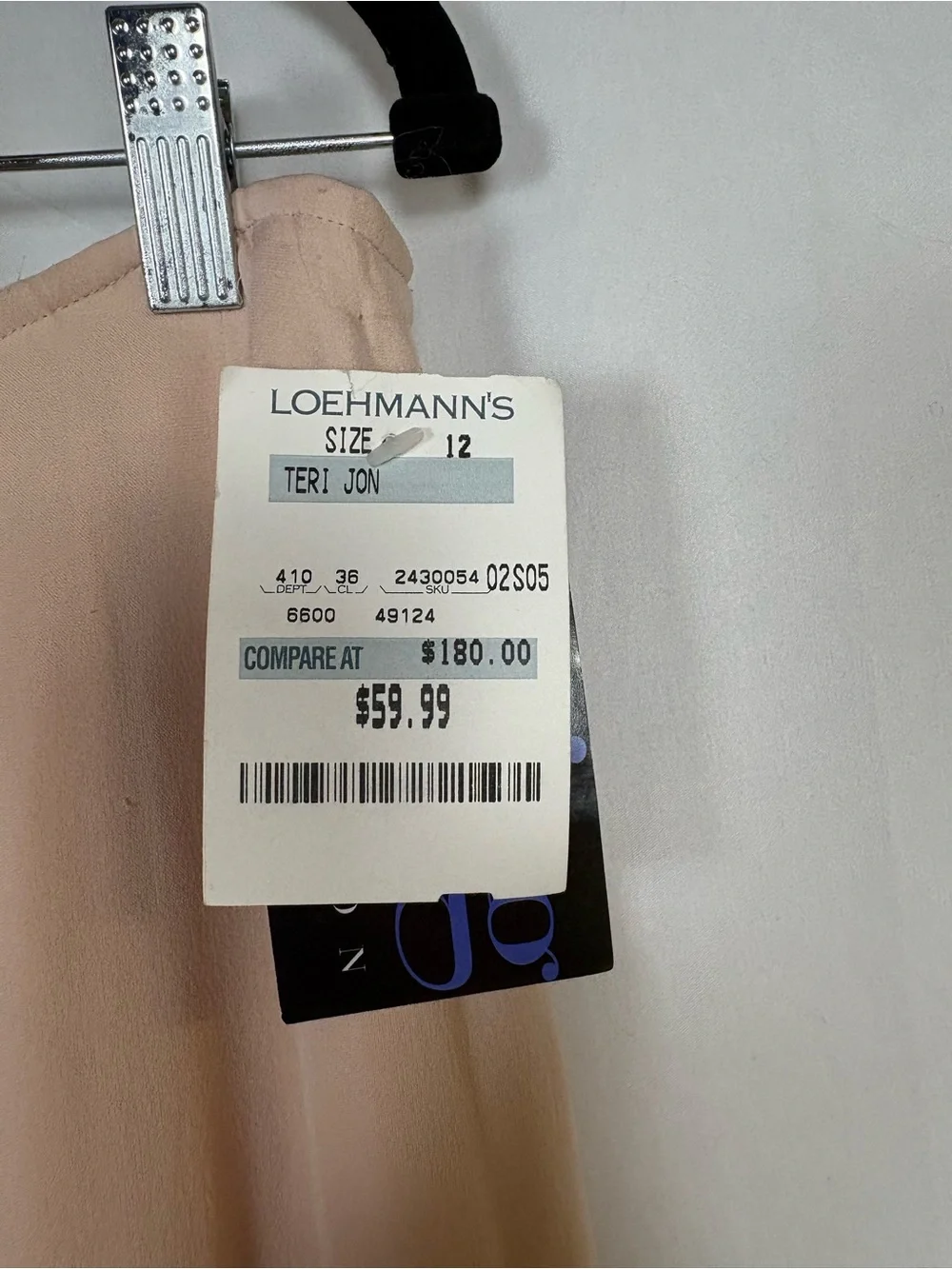 Rickie Freeman for Teri Jon Blush Pink Midi Skirt